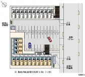 ★手数料０円★江別市大麻晴美町　月極駐車場（LP）